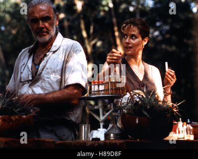 Medicine Man - Die letzten Tage von Eden, (MEDICINE MAN) USA 1992, Regie: John McTiernan, SEAN CONNERY, LORRAINE BRACCO Stock Photo