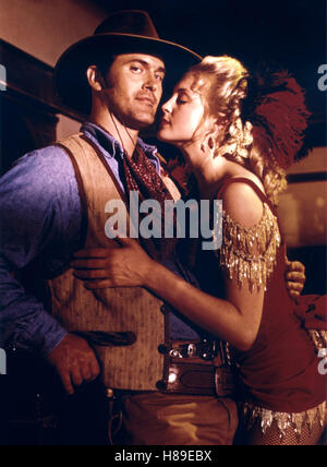 Die Abenteuer des Brisco County Jr.: Die Kugel der Macht, (THE ADVENTURES OF BRISCO COUNTY JR.) USA 1993, Regie: Bryan Spicer, BRUCE CAMPBELL, KELLY RUTHERFORD, Stichwort: Cowboy, Hut, Weste Stock Photo