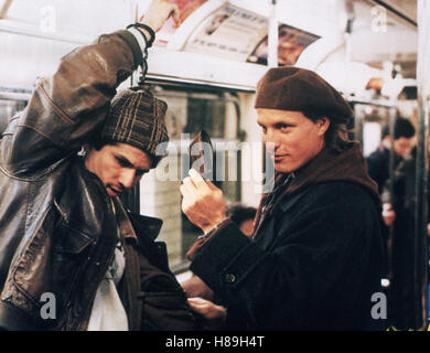 Money Train, (MONEY TRAIN) USA 1995, Regie: Joseph Ruben, WOODY HARRELSON (re), Stichwort: Dieb, Untergrundbahn, Portemonnaie Stock Photo