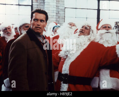 Versprochen ist versprochen, (JINGLE ALL THE WAY) USA 1996, Regie: Brian Levant, ARNOLD SCHWARZENEGGER, JAMES BELUSHI, Stichwort: Weihnachtsmann, Nikolaus Stock Photo