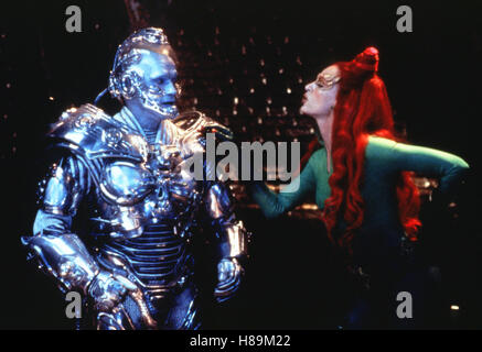 Batman & Robin, (BATMAN & ROBIN) USA 1997, Regie: Joel Schumacher, ARNOLD SCHWARZENEGGER, UMA THURMAN, Stichwort: Maske, Kostüm Stock Photo