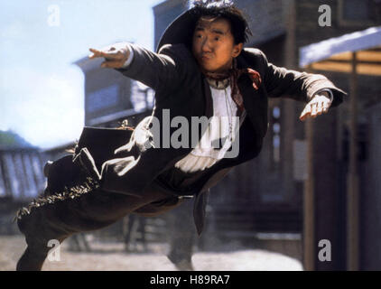 Shang-High Noon, (SHANGHAI NOON) HK 2000, Regie: Tom Dey, JACKIE CHAN, Stichwort: Sprung Stock Photo