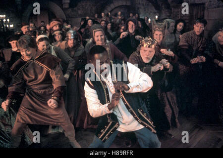 Ritter Jamal - Eine schwarze Komödie, (BLACK KNIGHT) USA 2001, Regie: Gil Junger, MARTIN LAWRENCE, Stichwort: Tanzen, Menschenmenge Stock Photo