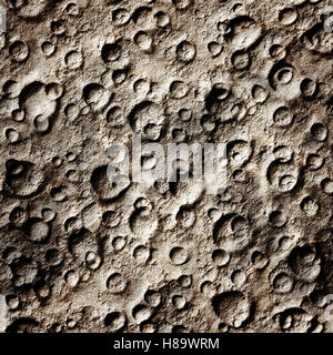 Seamless Texture surface of the moon high-resolution Stock Photo