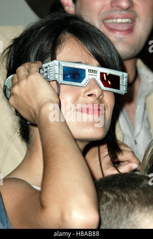 SALMA HAYEK SPY KIDS 3D SCREENING FOR THE 60TH VENICE FILM FESTIVAL ITALY 28 August 2003 Stock Photo