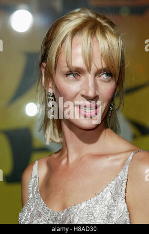 UMA THURMAN KILL BILL VOL. 1 LA FILM PREM CHINESE THEATRE HOLLYWOOD LA USA 29 September 2003 Stock Photo