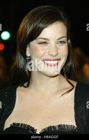 LIV TYLER THE LORD OF THE RINGS: THE RET WESTWOOD LA USA 03 December 2003 Stock Photo