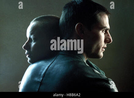 Minority Report, (MINORITY REPORT) USA 2002, Regie: Steven Spielberg, SAMANTHA MORTON, TOM CRUISE, Key: Profil, Stock Photo