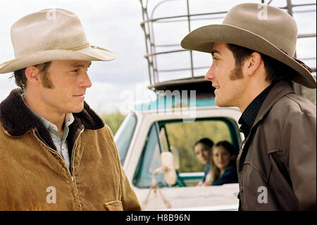 Brokeback Mountain, (BROKEBACK MOUNTAIN) USA 2005, Regie: Ang Lee, HEATH LEDGER, JAKE GYLLENHAAL, Key: Cowboy, Cowboyhut Stock Photo