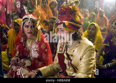 Das Wilde Leben, (EIGHT MILES HIGH - MEIN WILDES LEBEN) D 2007, Regie: Achim Bornhak, NATALIE AVELON, DAVID SCHELLER, Key: Uschi Obermaier, Dieter Bockhorn, Hochzeit in Indien, , Verleih WB Stock Photo