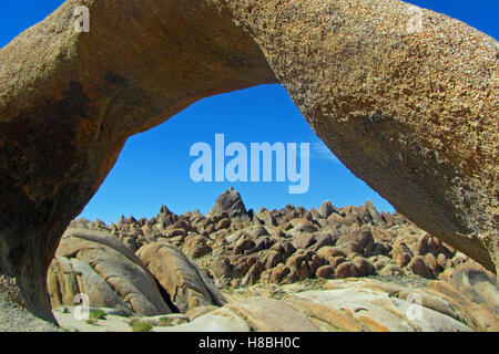 Arch, Alabama Hills, California Stock Photo