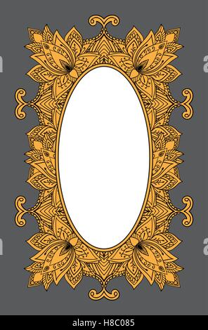Elegant Ornaments Lace Mandala. Stock Vector