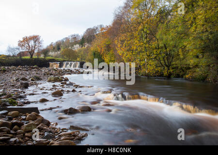 Wain Wath Force near Keld in Swaledale in the Yorkshire Dales, North Yorkshire England UK Stock Photo