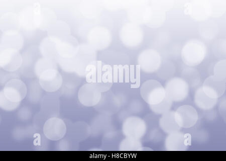 Abstract circular light violet bokeh background Stock Photo