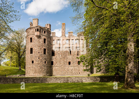 Huntly Castle in Scotland. Stock Photo