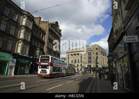 Edinburgh - Shandwick Place, West End. Stock Photo