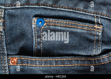 GAP 1969 studs on denim jeans Stock Photo