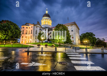 The Maine State House in Augusta, Maine, USA. Stock Photo