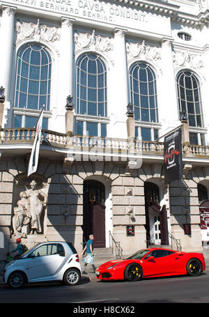 The Famous Theater Des Westens in Kantsrasse, Berlin, Charlottenburg, Germany Stock Photo