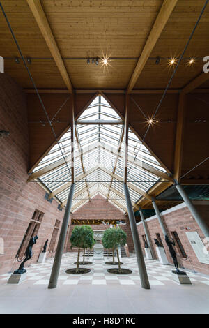 Glasgow, Scotland - the Burrell Collection museum and art gallery, Pollokshaws. Stock Photo