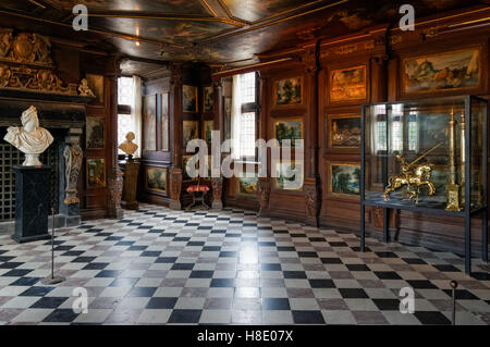 Interior of Rosenborg Castle in Copenhagen, Denmark Stock Photo - Alamy