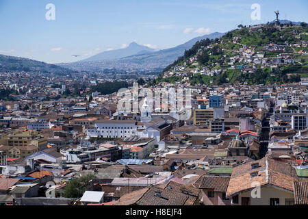 City view, Quito, Ecuador, South America Stock Photo