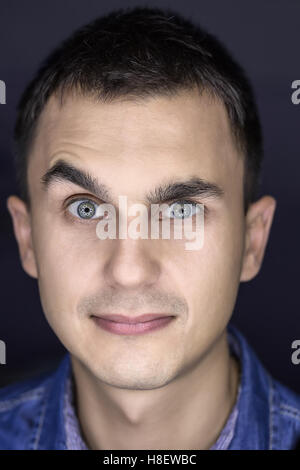 Close-up man's portrait Stock Photo