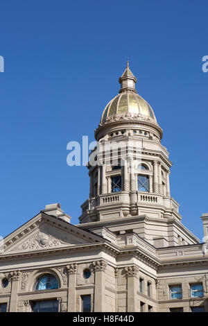 Wyoming State Capitol building is located in Cheyenne, WY, USA. Stock Photo