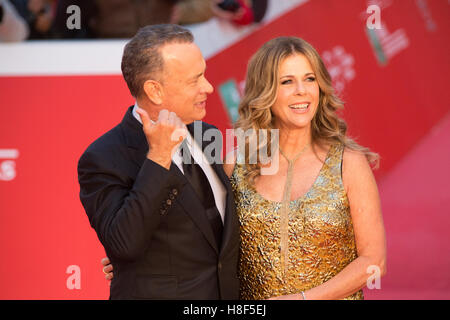 Tom Hanks at Rome film festival 2016 Stock Photo