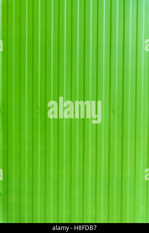 Metal sheet with green color painted background and texture Stock Photo