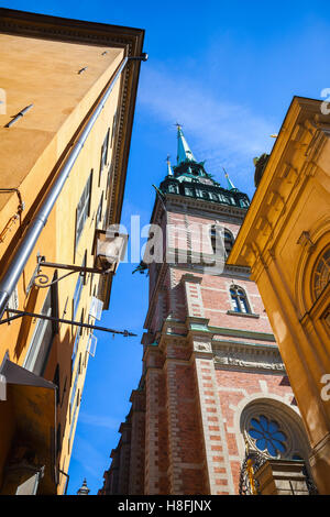 German or St. Gertrude Church, Tyska Kyrkan in Gamla Stan Old Town ...