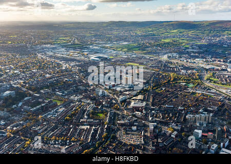 Belfast Aerial 2016 Stock Photo