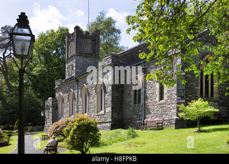 St Mary's Church, Rydal, Nr Ambleside, Cumbria, UK Stock Photo