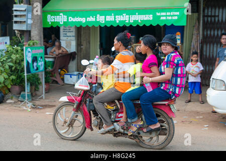 Kamphong Chhnang, Tonle Sap River,  Cambodia Stock Photo