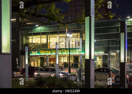 Detroit, Michigan - Wayne State University. Stock Photo