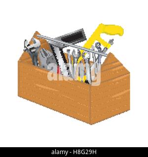 box, carpenter, carpentry, construction, cutter, design, element, hardware, icon, illustration, improvement, industrial Stock Vector