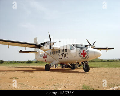 30th August 2005 An ICRC Twin Otter Aircraft Delivers A Field Surgical ...