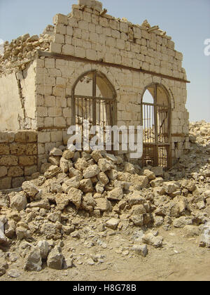 15th September 2005 A derelict building in the island port of Suakin in north-east Sudan. Stock Photo