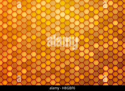 Abstract background from hexagons. Vector illustration Eps 10 Stock Vector