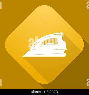 Vector illustration. Vector icon of Flatiron with a long shadow Stock Vector