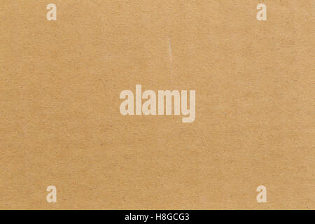 Texture of the brown paper box for the design background. Stock Photo