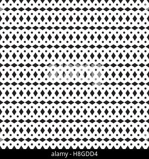 Abstract geometry seamless pattern from diamonds, rhombus Stock Vector
