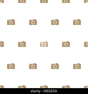 Photo camera seamless pattern Stock Vector