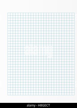 Squared paper texture. Notebook page in cage. Vector background in cell ...