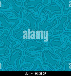 Doodled seamless vector pattern from spots. Endless vector background. Hand drawn abstract backdrop. Vector illustration Stock Vector