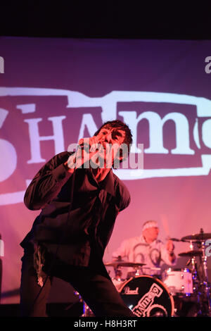 Sham 69 Iconic Punk Rock band at The Swindon Meca music venue November 2016 Stock Photo