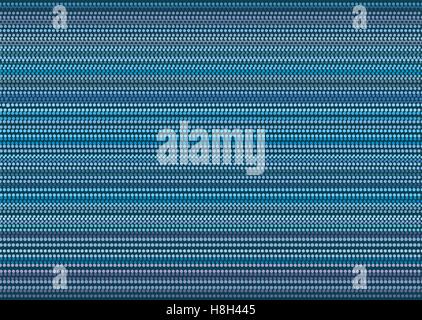 blue purple dotted lines pattern background over blue Stock Vector
