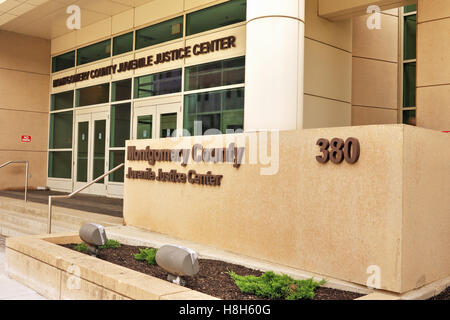 Montgomery County Juvenile Justice Center. Dayton, Ohio, USA. Stock Photo