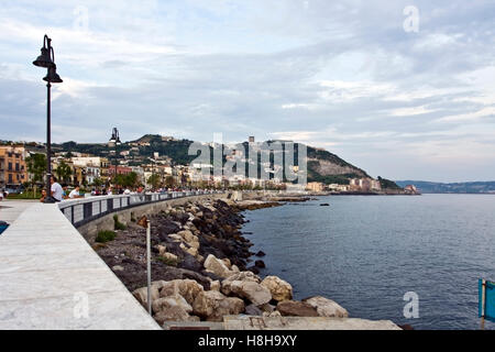 The new seafront, Pozzuoli, Puteoli, Naples, Campania, Italy, Europe Stock Photo