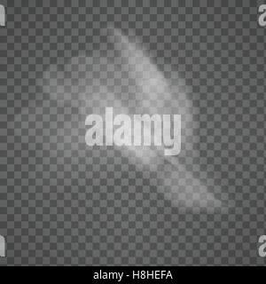 Isolated Smoke on Transparent Background - Vector Illustration Stock Vector